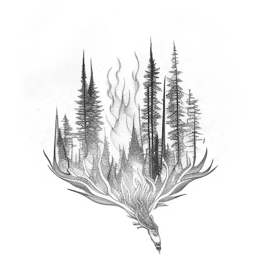 A Forest Fire