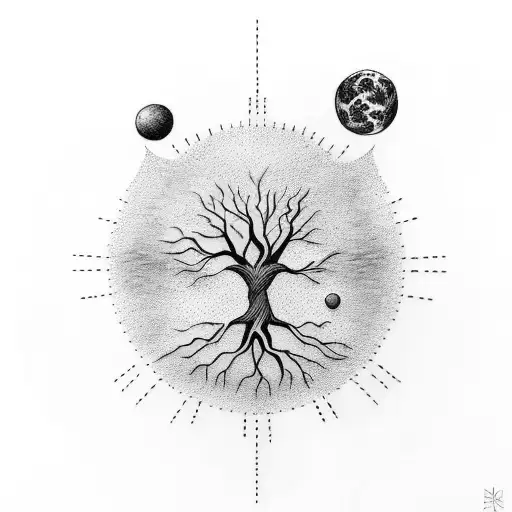 Life Tree Of Life Human And God Creation Planets