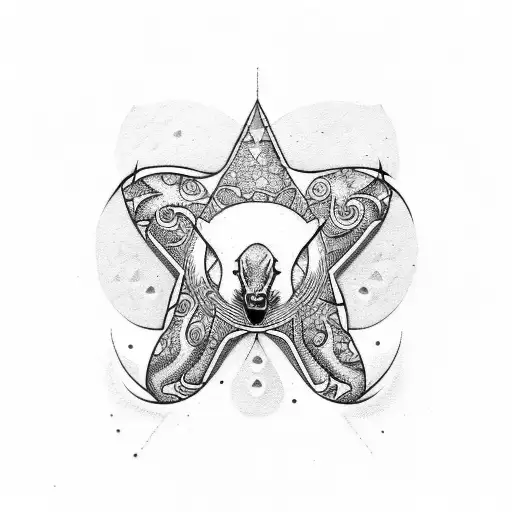 Austin Texas With Star And Bull Longhorn