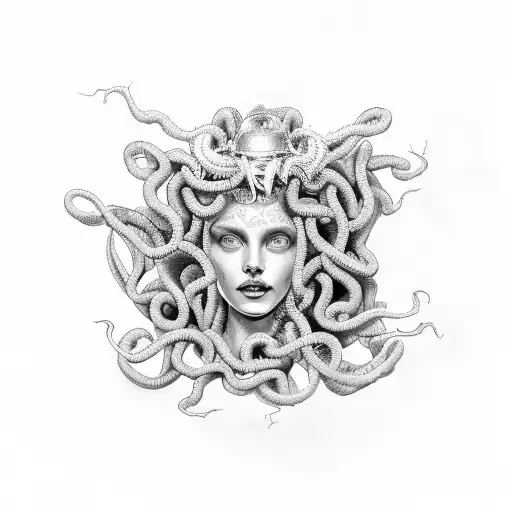 Medusa With An Hat