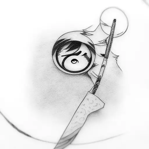 Itachi From Naruto With A Knife