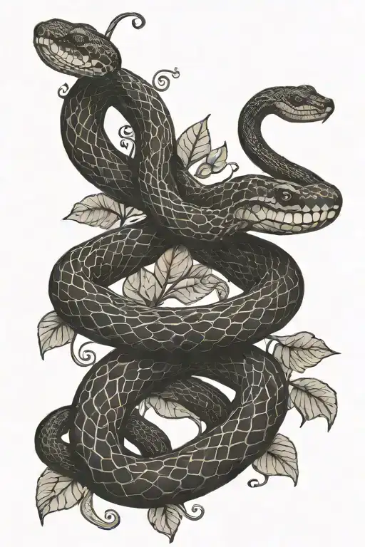 Snake Intertwined