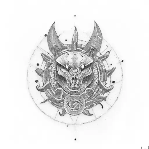 Circle Of Tactical Knives