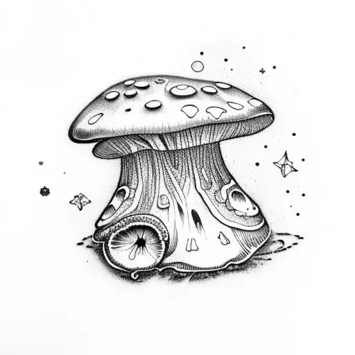 Mushroom In Space