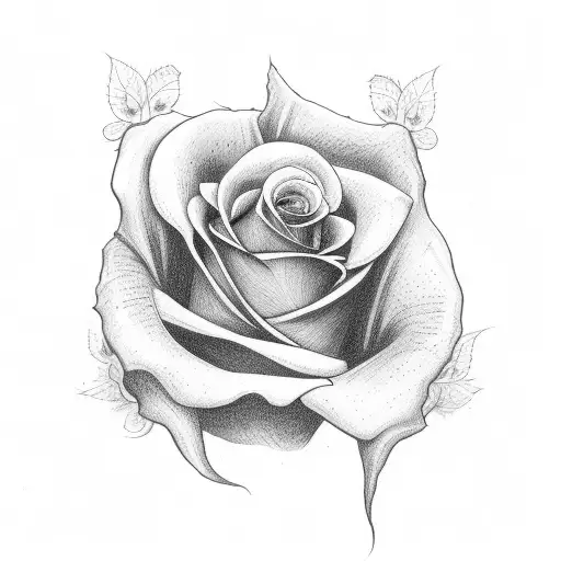 Death With A Rose For A Face