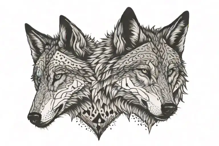 Montain Sunset On Wolf Head