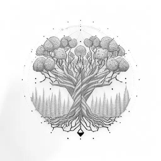 Tree Computer Circuit