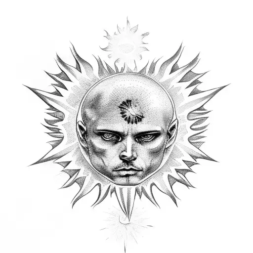 Fallen Angel And A Sun Above