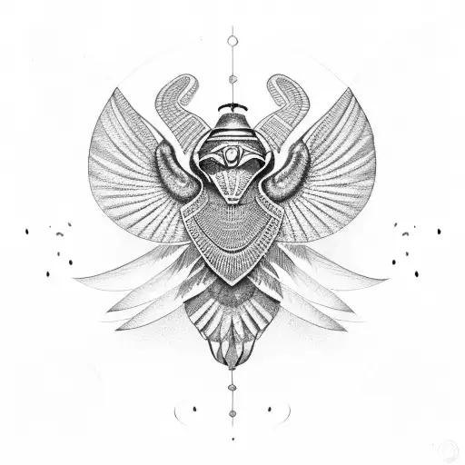 Egyptian Winged Scarab