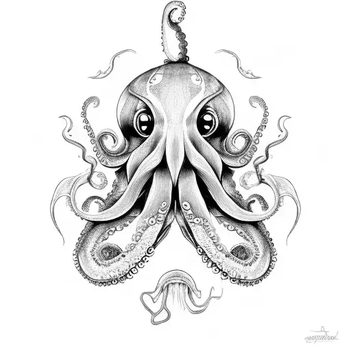 Octopus And Anglerfish