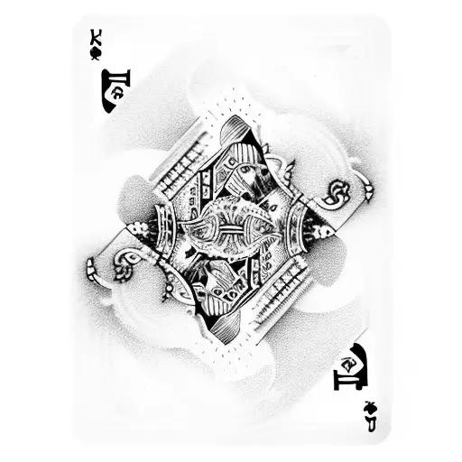 Playing Cards And Metal Music