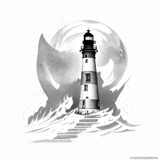 Dagger On Lighthouse