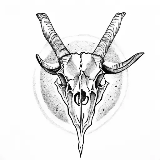 Goat Skull 3Rd Eye