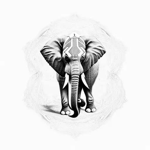 Elephant With 6 Eyes