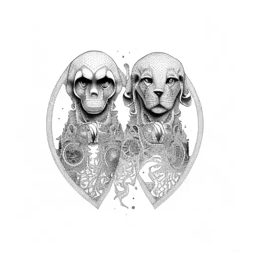 Big Brother And Little Brother Side By Side