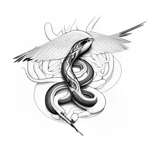 Bird With Snake Body