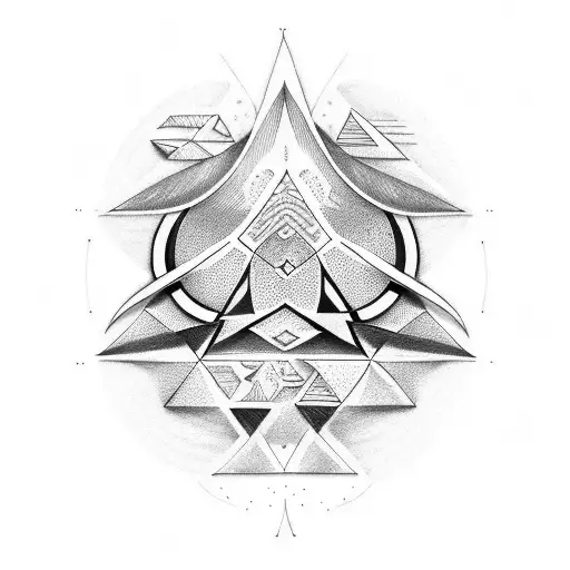 Geometry Maori Bracelet Tatoo