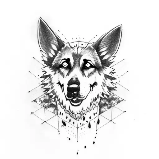 Zombie German Shepard