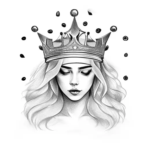 The Name Queen With A Crown