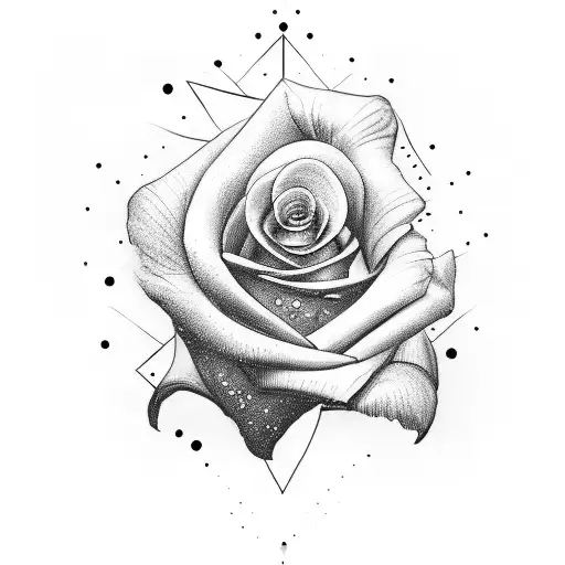 Boxing Glove And Rose