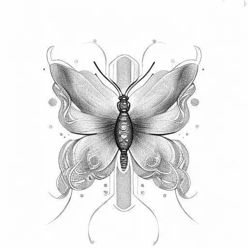 One Line Butterfly Key Of G