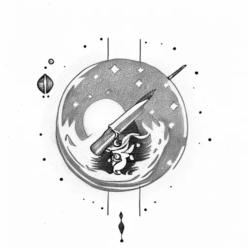 Moon Smoking A Joint With Girl Smoking A Bong