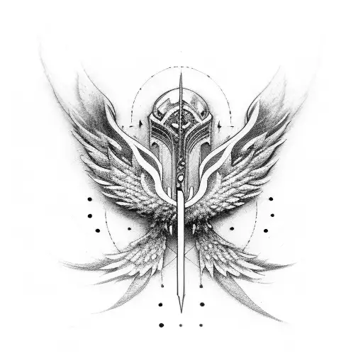 Wings Between Wings Sword