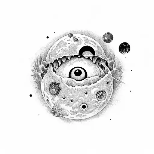 Monster Stuck Inside Deserted Planet