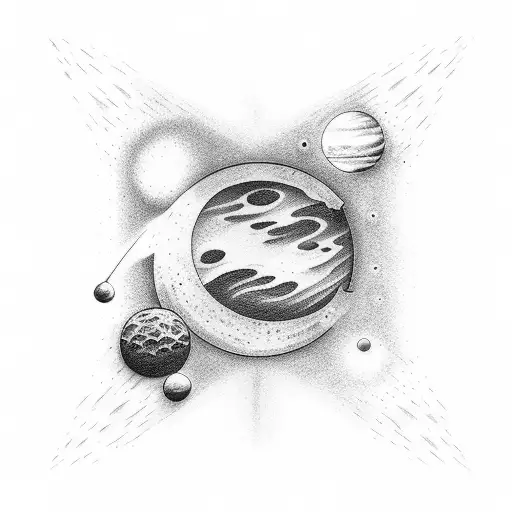 Sand Glass Earth Galaxy