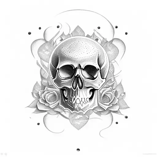 Skull And Treble Cleff