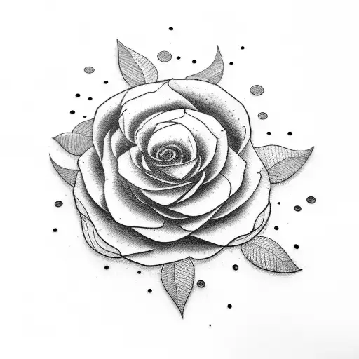 Moon And Jasemin Flower