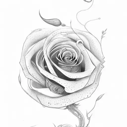 Vohnee With A Purple Rose