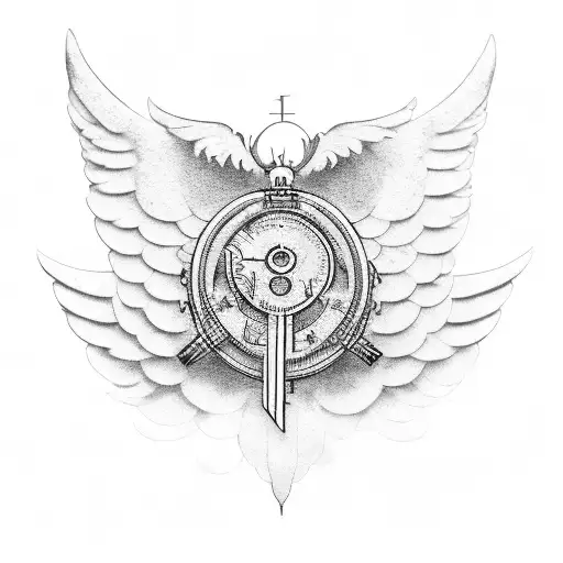 I Want The Four Stoic Virtues In A Wristband And There Is A Wing Attached To It