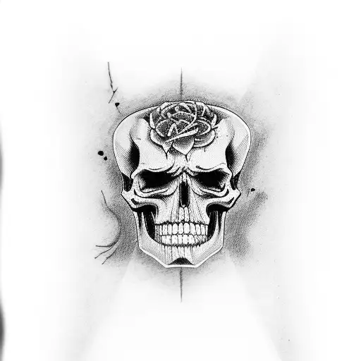 Full Leg Sleeve With Skulls And Grim Reaper