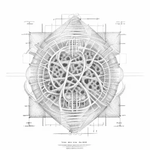 A Scientific Diagram Of Dna Transformed Into A Car Blueprint