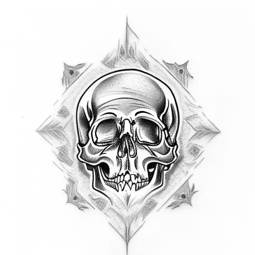 Tattooed Skull