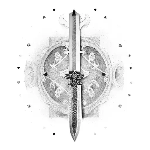 Medieval Sword With Revenge