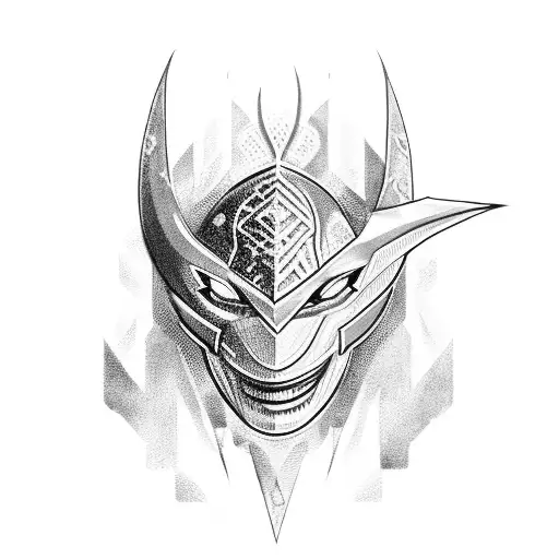 Flash Logo And Black Mamba