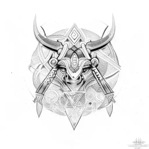 Tribal Taurus With Date Of Birth