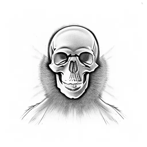 Frank Pauls Monkey But As A Skull