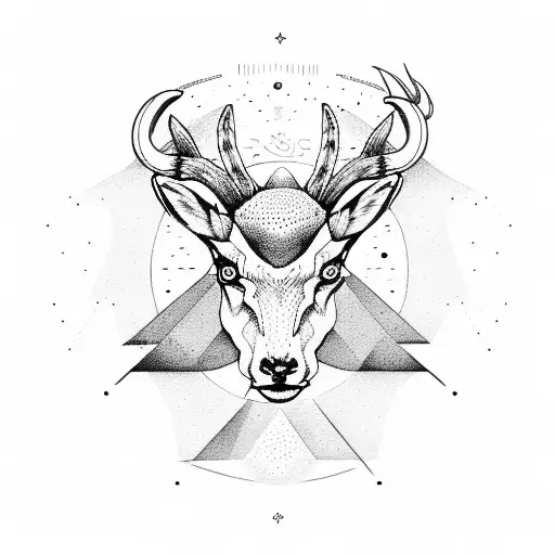 Aries Star Alignment Moon And Deer