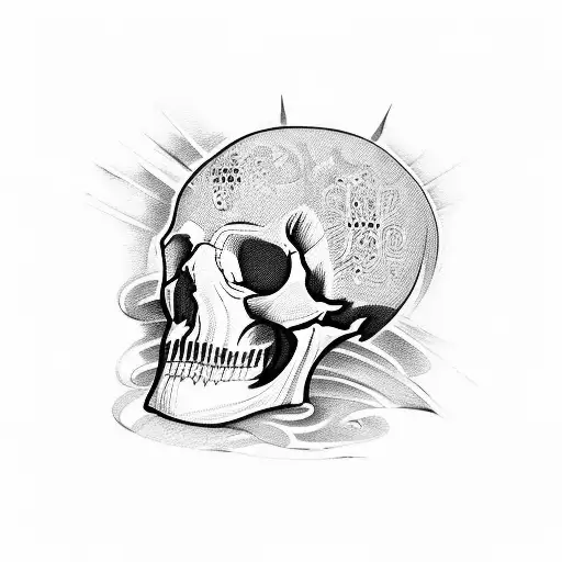 Portuguese Police Skull