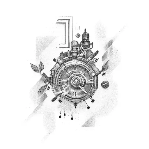 The Number 831244 Over An Emotionally Meaningful Background