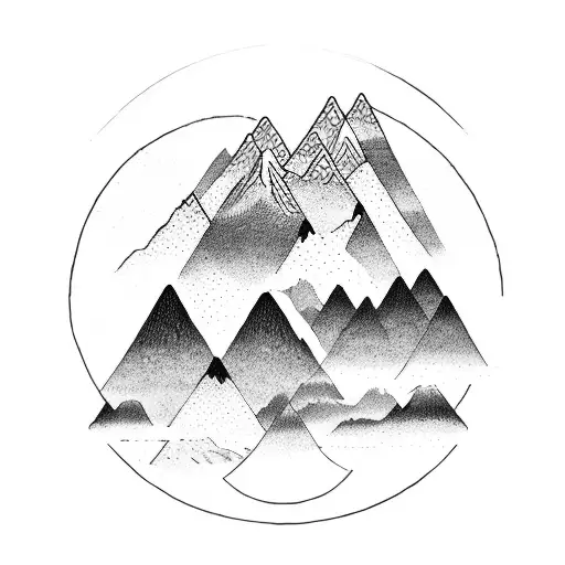 Seven Mountains In A Circle