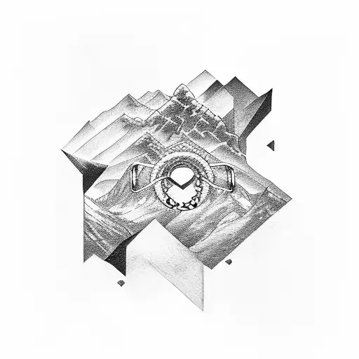 Seven Mountains That Create A Ring