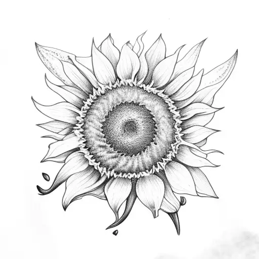 Lavender Sunflower And Orchid