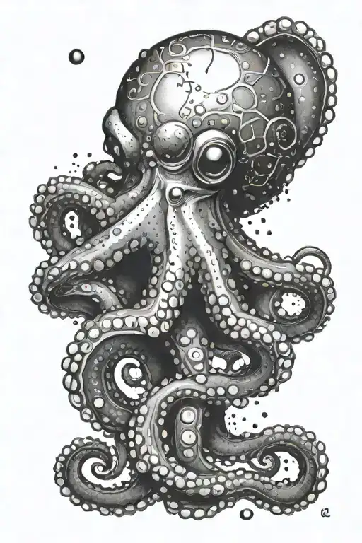 Octopus Space Themed