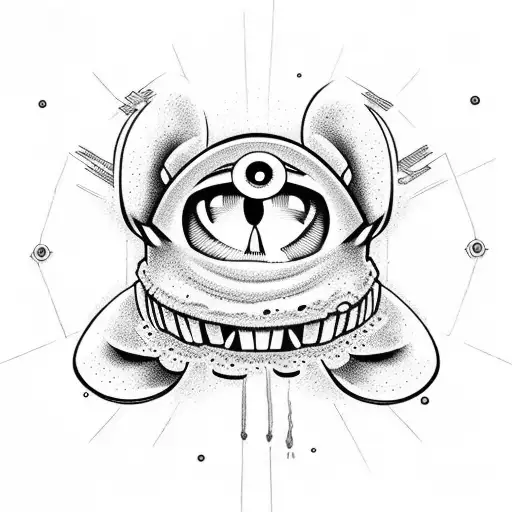 Disney Nuclear Bomb With Eyes And Legs