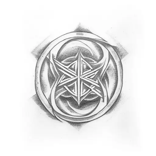 Metallica Symbol In Yinyang