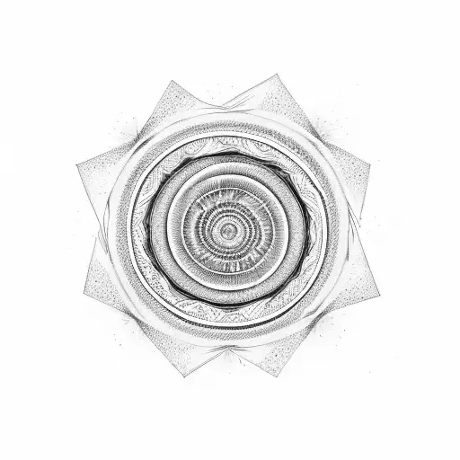 An Elevating Ascending Spiral With Fire At The Top Of It